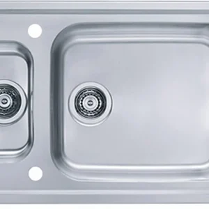 Aktuální ALVEUS Praktik 50 kuchyňský dřez, 810 x 510 mm, satin 1009360