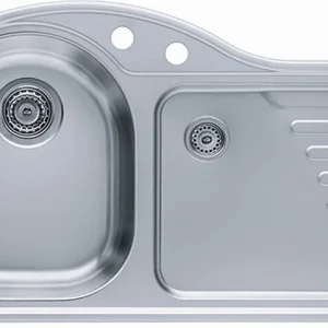 ALVEUS Futur 40 kuchyňský dřez, 845 x 510 mm, satin, levý 1009185 Ihned K Objednání