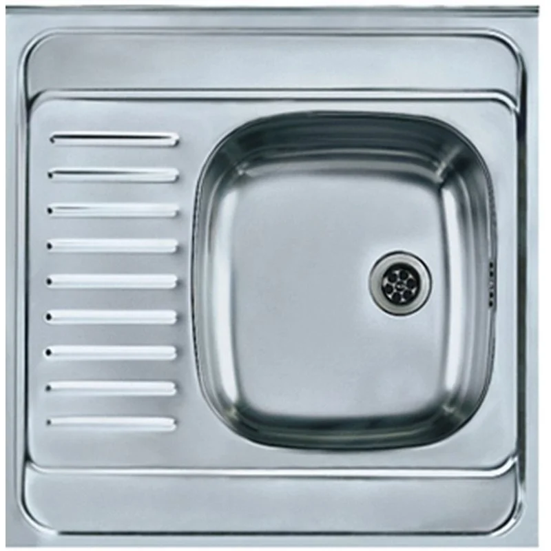 ALVEUS CLASSIC 20 satin celoplošný dřez pravý, 60x60 cm, 1009268 Top Prodej