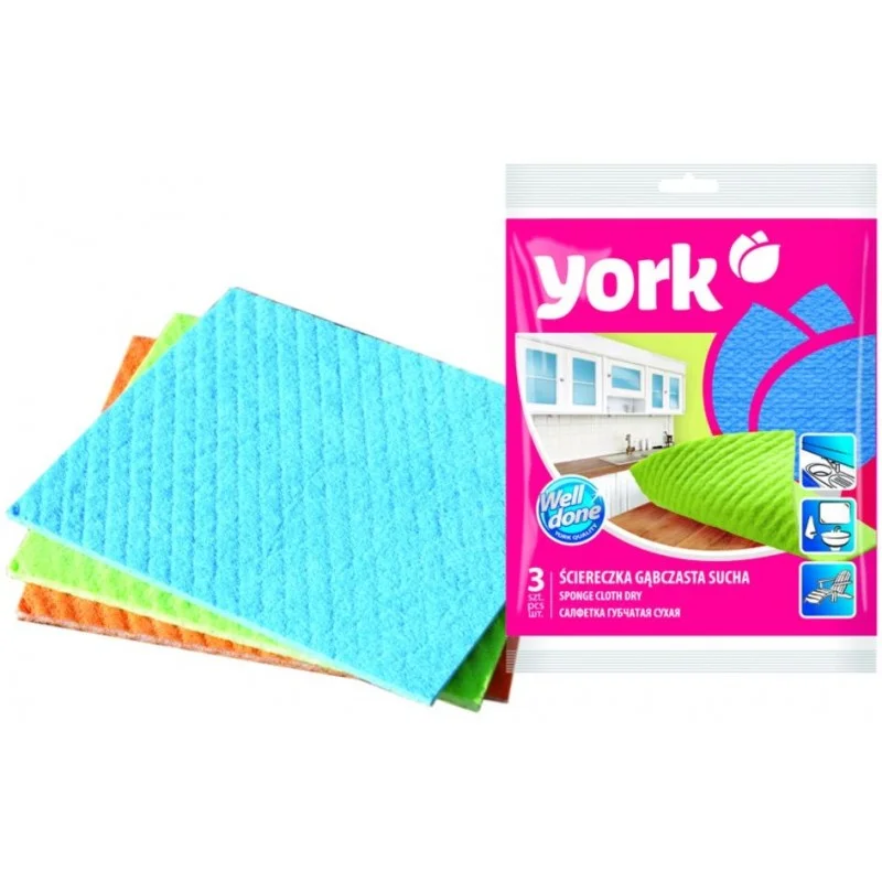 YORK Houbová útěrka 3 ks 024040 Expresní Doručení