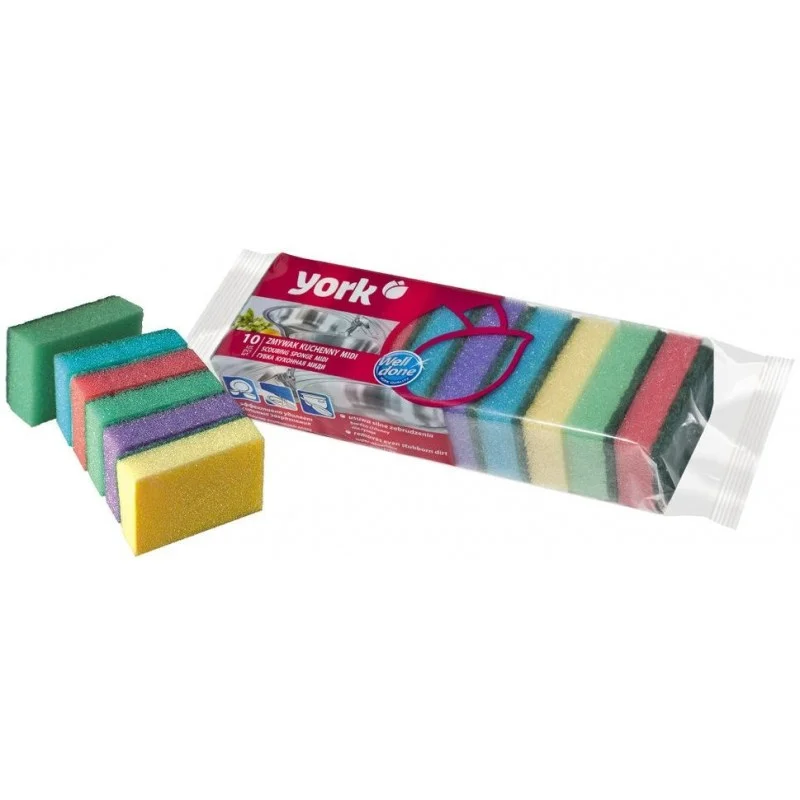 Akce YORK Houbičky na nádobí 10 ks MIDI 030010
