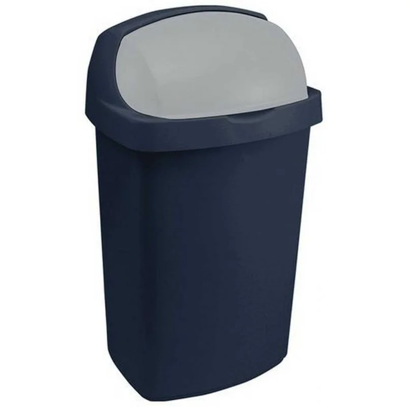 Autentický CURVER ROLL TOP 50L Odpadkový koš 40,7 x 30,6 x 72,5 cm modrá 03977-266