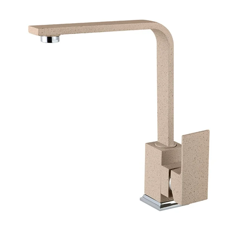 ALVEUS Janet kuchyňská baterie granit, beige 55 Cenově Výhodný