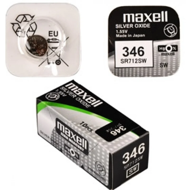 Zlevněný MAXELL Hodinková baterie SR 712SW / 346 LD WATCH 35027348