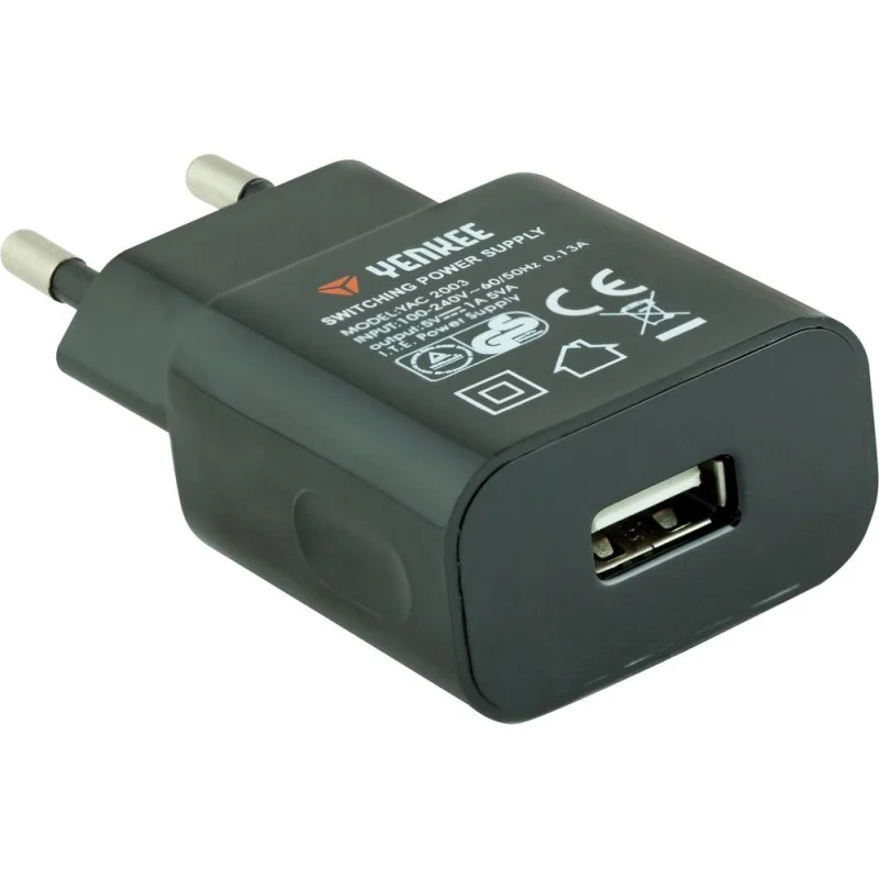 YENKEE YAC 2003BK USB Nabíječka 1000 mA 45007865 Speciální Cena