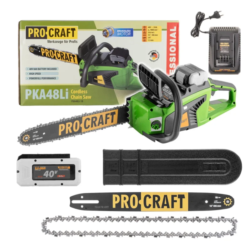 Aku řetězová pila Procraft PKA48Li | PKA48Li Procraft Výhodná Nabídka