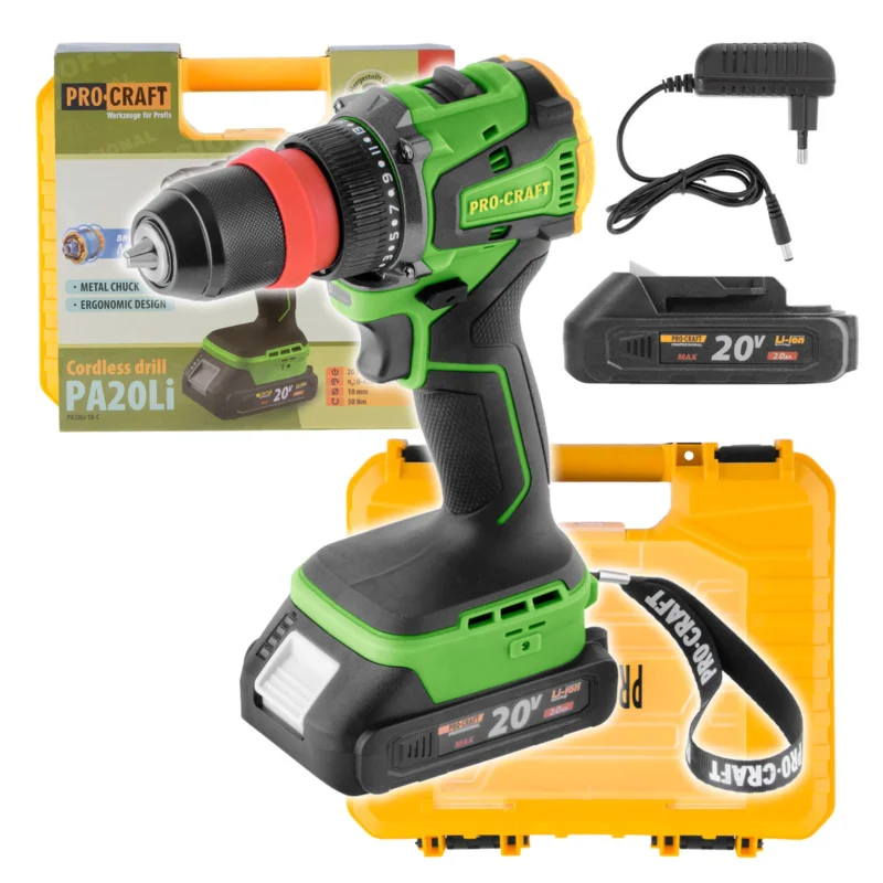 Aku šroubovák Procraft PA20LiDFR | PA20LiDFR Procraft Akční Cena