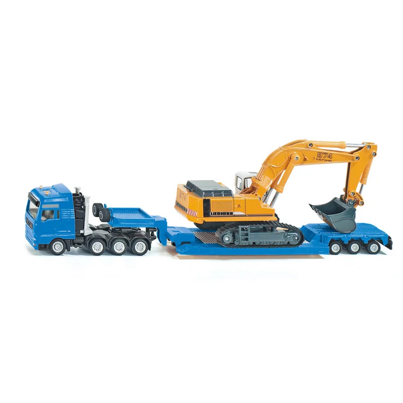 Aktuální SIKU Tahač MAN TG-A s podvalníkem a pásovým rypadlem Liebherr 974 1:87 1847