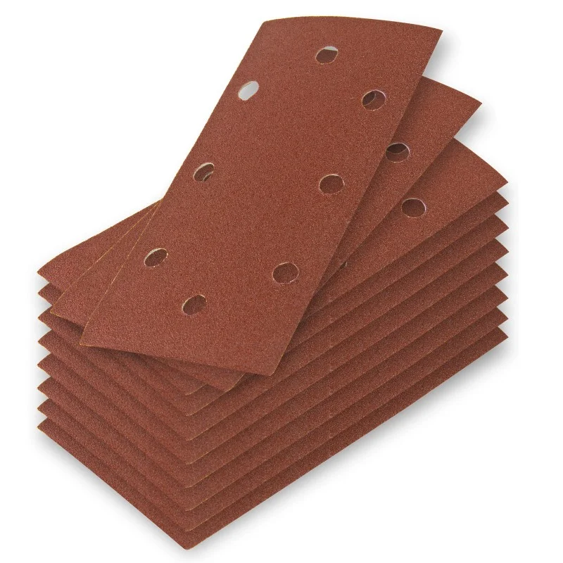 Akce DEMA Brusný papír pro vibrační brusku 93x185 mm K80, 10 ks