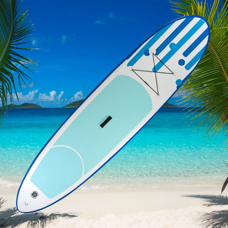 Aktuální DEMA Stand-Up Paddleboard nafukovací s příslušenstvím do 90 kg, 305x71 cm, modrý