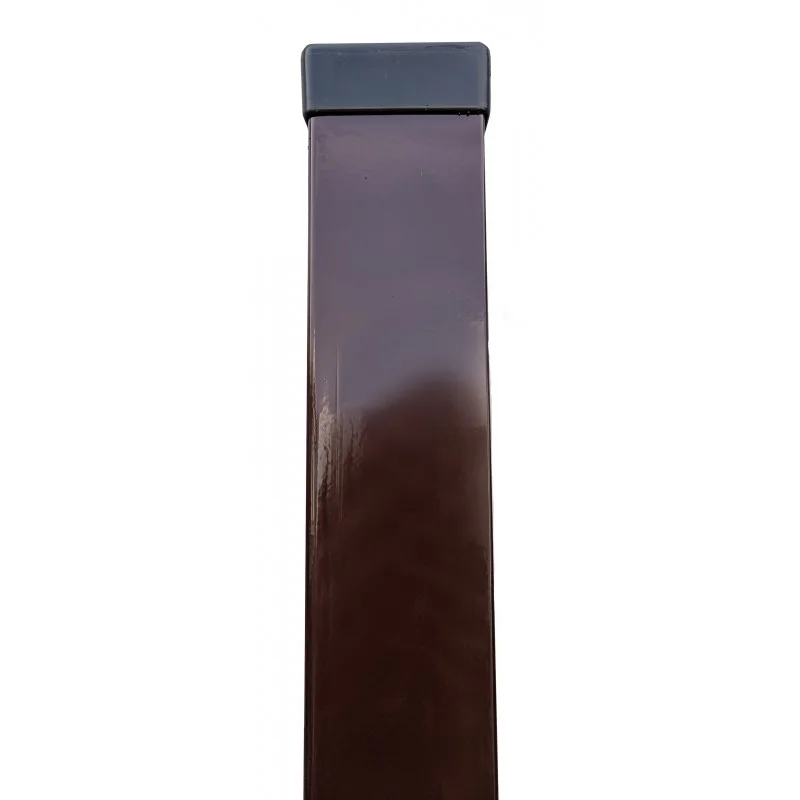 Akční Nabídka RETIC Plotový sloupek GALAXIA ZN+PVC 60x40x1,5x2000, hnědý