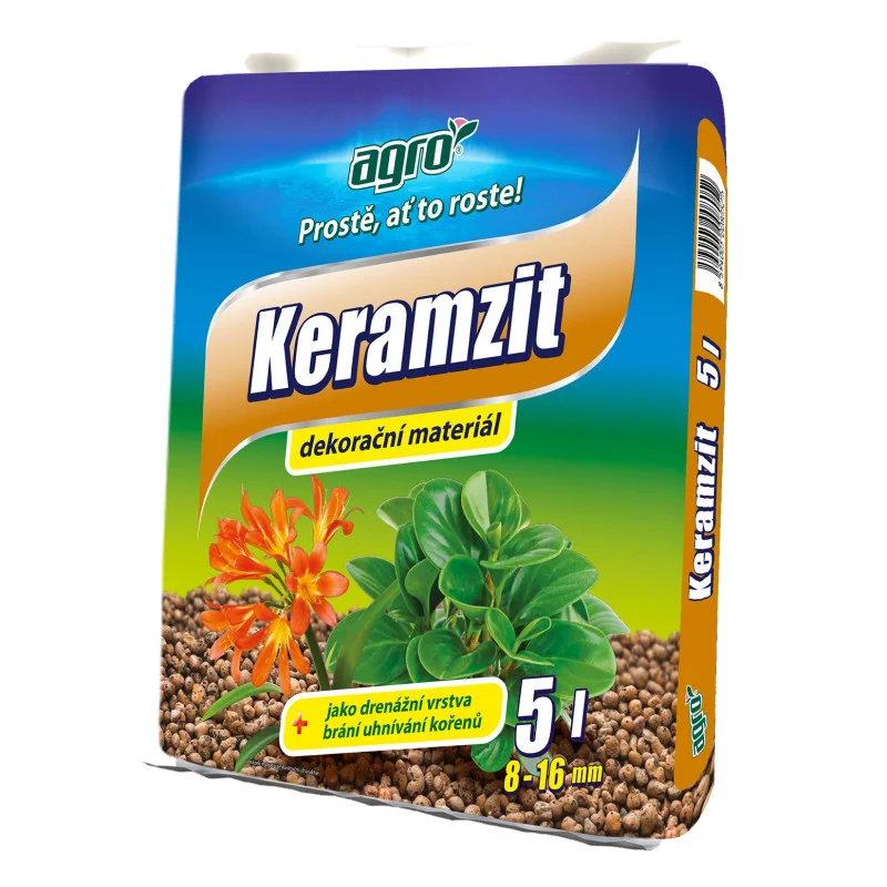 AGRO Keramzit 8 - 16 mm 5 L Pouze Dnes