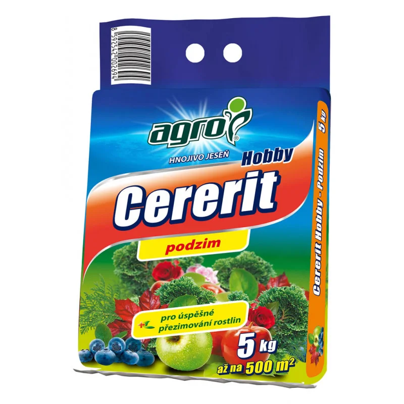 AGRO Minerální hnojivo Cererit Hobby podzim 5 kg Vrácení Zdarma