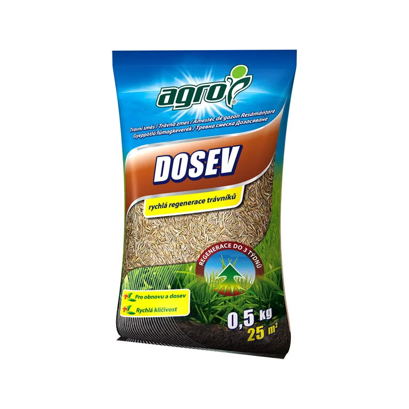 AGRO Travní směs DOSEV 2 kg Cenově Výhodný