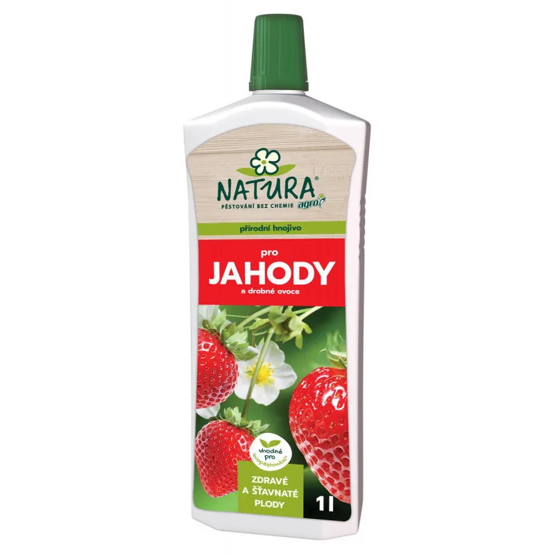 AGRO Natura Kapalné organické hnojivo na jahody a drobné ovoce 1 L Dokud Zásoby Vydrží