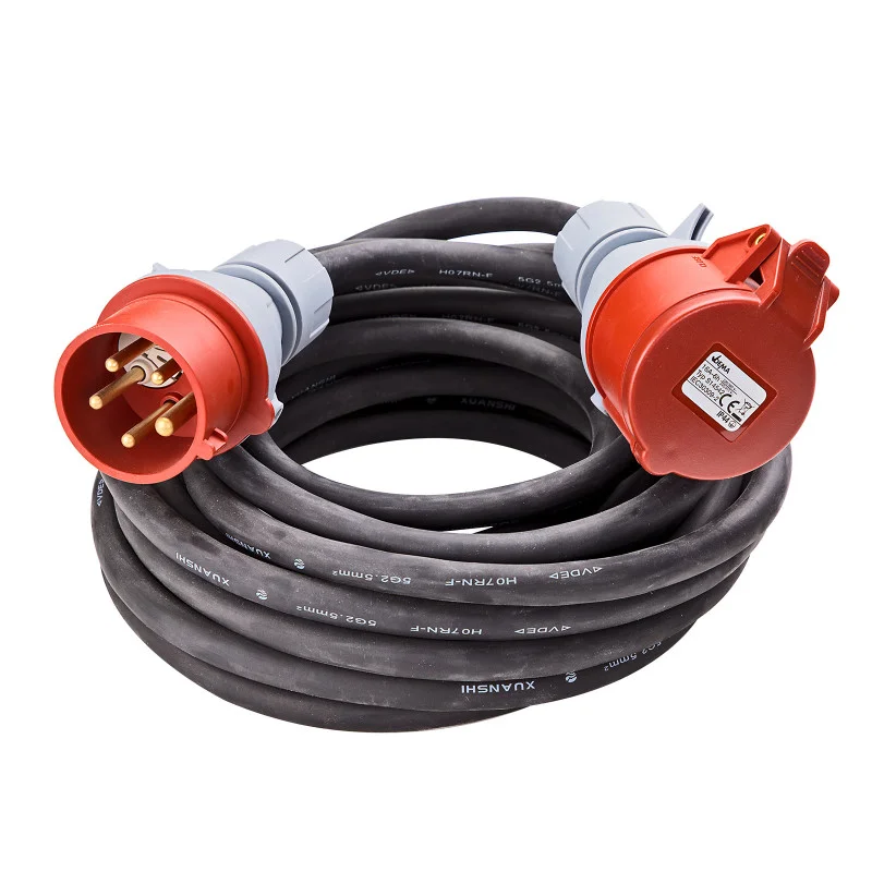 Akční Nabídka DEMA Prodlužovací kabel IP44 H07RN-F 16A 5x2,5 mm2 10 m