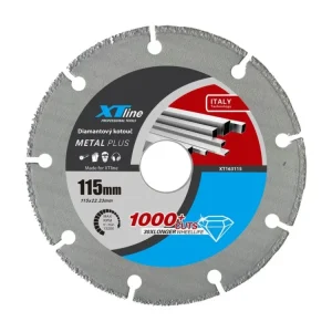 XTLINE Kotouč univerzální na ocel | 125x1,2x22,2 mm - XT163125 Nízká Cena