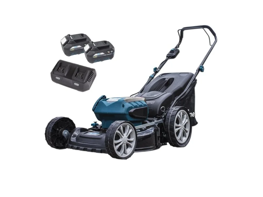 Aktuální XTLINE Aku sekačka na trávu 405 mm bezuhlíková 36 V + 2 baterie 4.0 Ah +nabíječka 3.0 A (XT102890-2B4) - XT102891-2B4