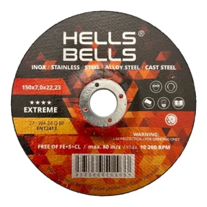 Značkový Brusný kotouč Hells Bells EXTREME 27-150x7,0x22,2 (HBX15070)