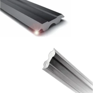 Značkový IGM Hoblovací nůž HW Tersa Black Oxide - 330x10x2,3
