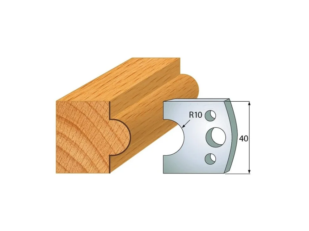 Autentický IGM profil 015 - pár nožů 40x4mm SP