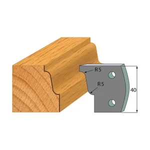 Autentický IGM profil 031 - pár omezovačů 40x4mm SP