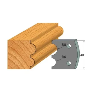 Akční Nabídka IGM profil 051 - pár omezovačů 40x4mm SP