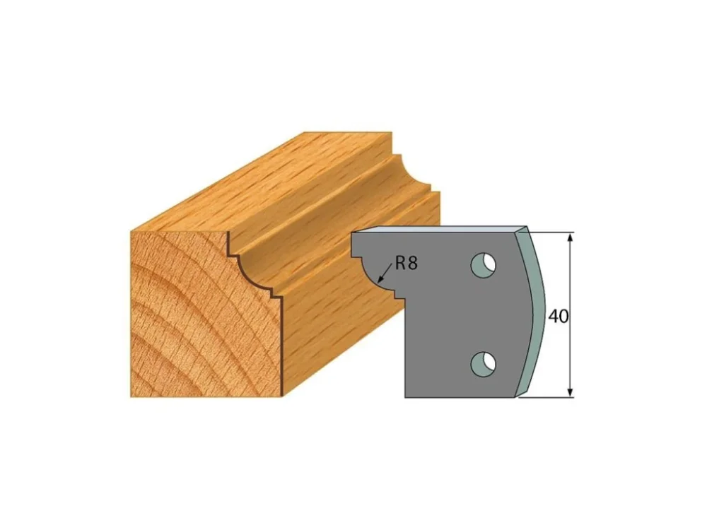 Autentický IGM profil 067 - pár omezovačů 40x4mm SP