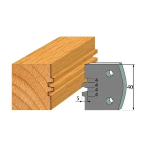 Autentický IGM profil 075 - pár omezovačů 40x4mm SP