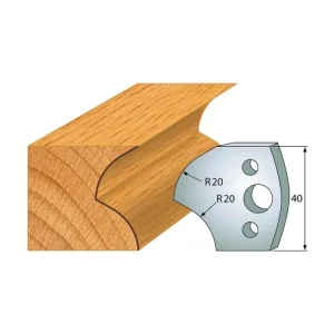 Autentický IGM profil 120 - pár nožů 40x4mm SP