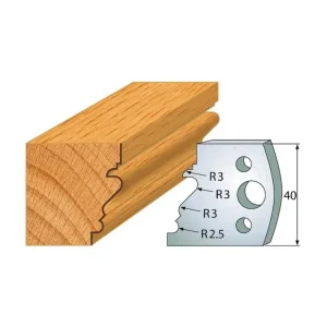 Akce IGM profil 122 - pár nožů 40x4mm SP
