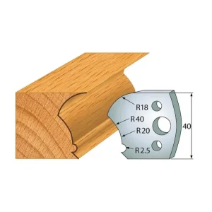 Akce IGM profil 123 - pár nožů 40x4mm SP