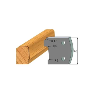 Zlevněný IGM profil 130 - pár omezovačů 40x4mm SP