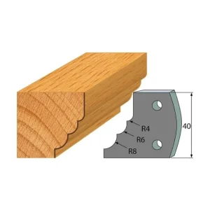 Značkový IGM profil 132 - pár omezovačů 40x4mm SP