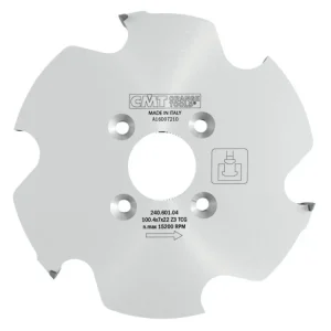 Akce CMT Kotouč lamelovací pro Lamello P-Systém - D100,4x7 d22 Z6, HW