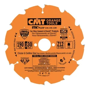 Akce CMT ITK Diamantový pilový kotouč na cementotřískové desky - D165x1,8 d20(+15,87) Z10