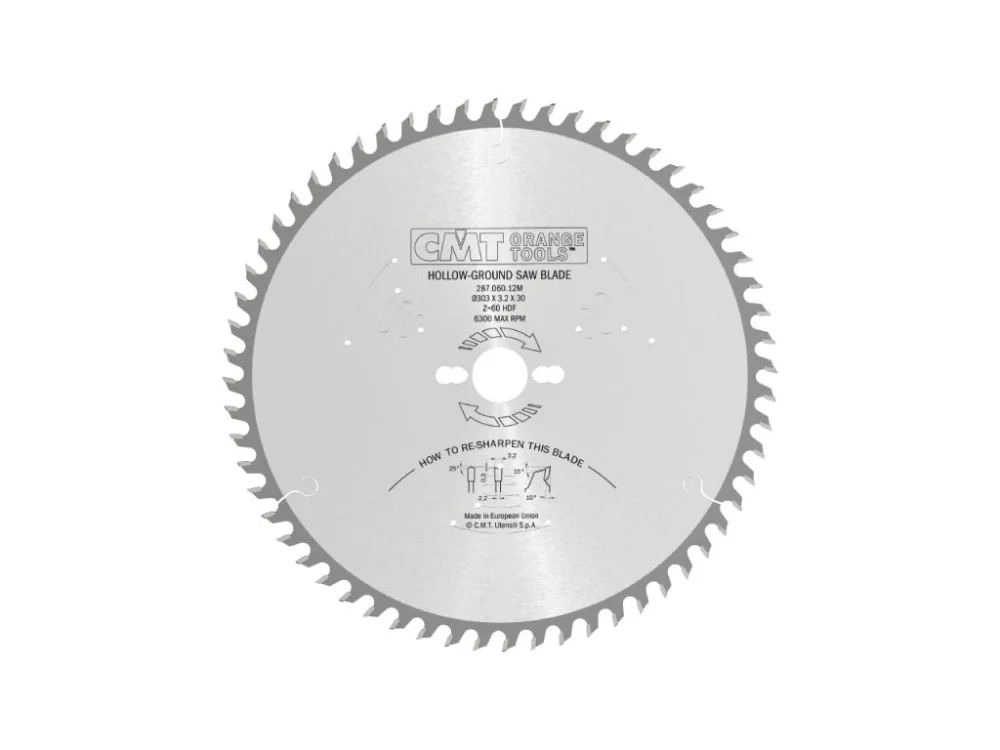 Aktuální CMT Industrial C287 Pilový kotouč na lamino bez předřezu - D220x3,2 d30 Z42 HW
