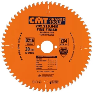 Akce CMT Orange Pilový kotouč pro elektronářadí, finální řez - D216x2,8 d30 Z80 HW -5°Neg