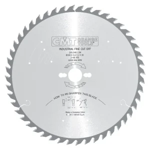 Aktuální CMT Industrial Pilový kotouč pro podélné a příčné řezy - D550X4,2 d30 Z96 HW Odhlučněný
