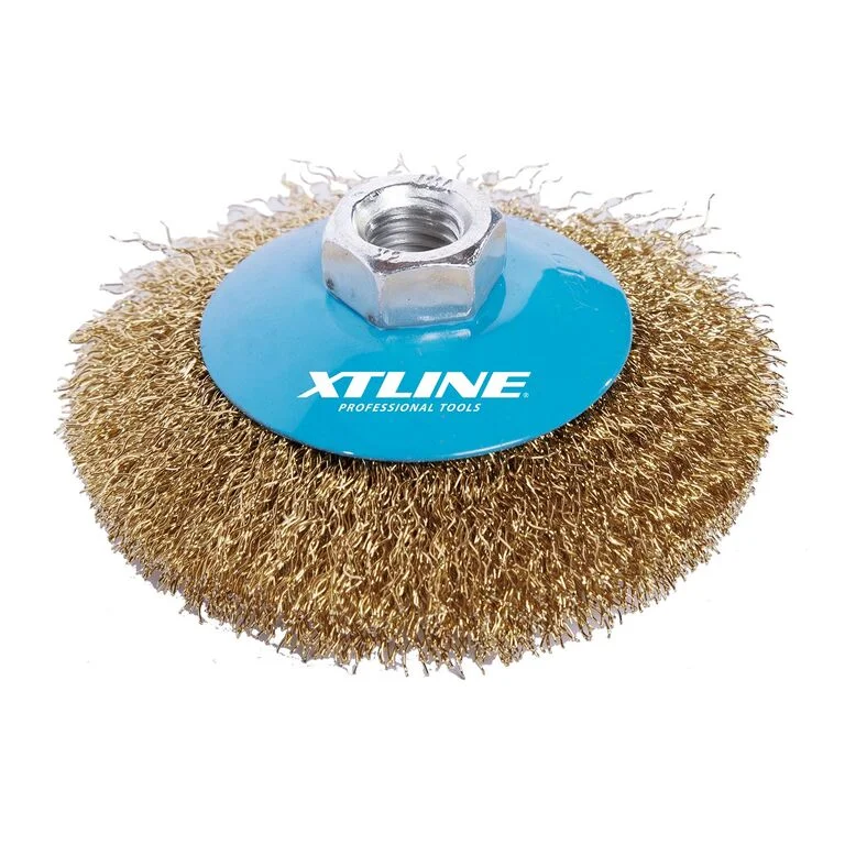 Zlevněný XTLINE Kartáč miskový vlnitý M14 | 100 mm