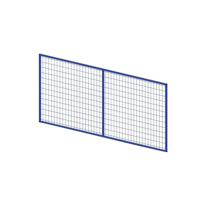 ZADNÍ STĚNOVÁ MŘÍŽ QR D 2700x V 500 mm RAL 5010 Nízká Cena