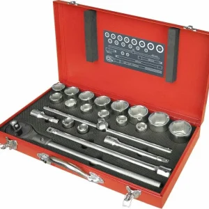Autentický Extol Premium 8818350 Hlavice nástrčné, sada 22ks, 3/4"