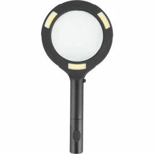 Značkový Extol Light 43159 Lupa se světlem 80lm, 3x zvětšení, 3x0,5W COB LED