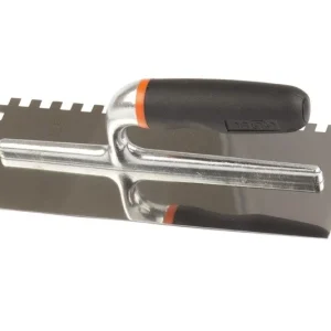Značkový BECCO hladítko nerez 8 zub 40cm
