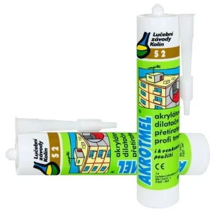 Akrotmel S2, na spáry 310ml bílá Zlevněný
