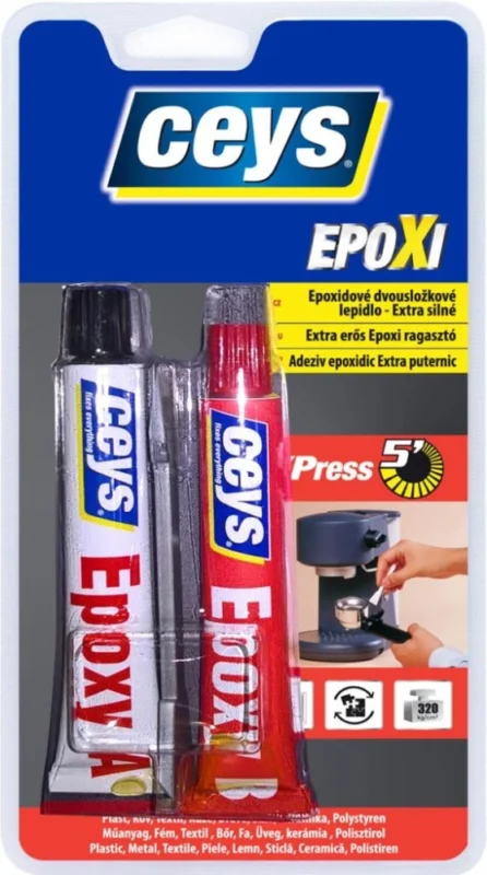 Autentický CEYS 42500201 Lepidlo Epoxi rychle tvrdnoucí 30ml