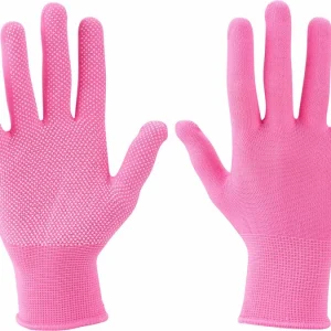 Akční Nabídka Extol Lady 99719 Rukavice z polyesteru s PVC terčíky na dlani, velikost 7"