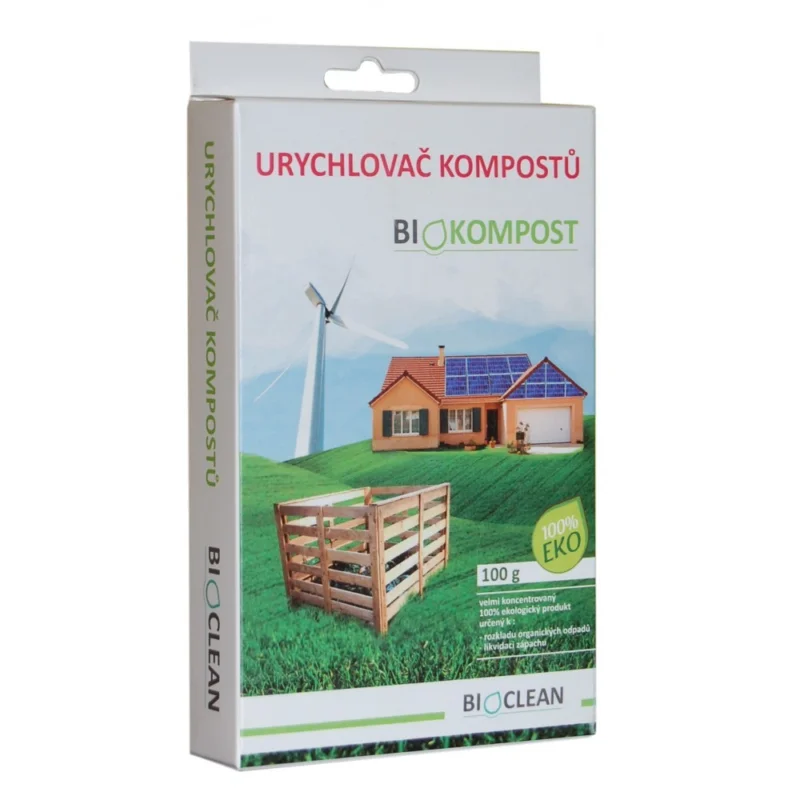 Akční Nabídka BIOCLEAN Biokompost urychlovač kompostů 100g