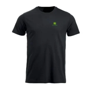 Autentický John Deere Tričko Classic černé M