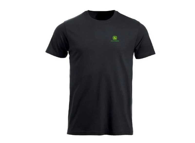 Autentický John Deere Tričko Classic černé M